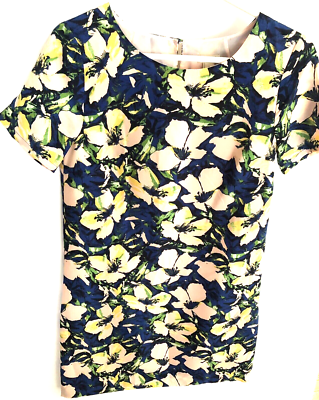 j crew blue flower dress Dusty Blue Marta Girl Dress main image 1