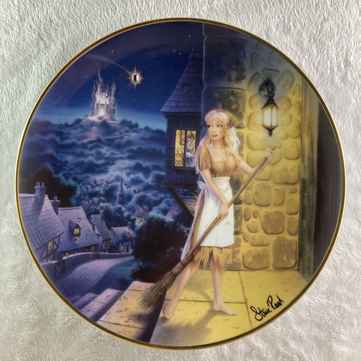3枚★franklin mint★シンデレラ 魔法の瞬間 他★飾り皿 DREAMS DO COME TRUE Cinderella Plate The Franklin Mint Steve Read