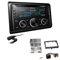 Pioneer Autoradio Bluetooth USB Einbauset FüR Porsche Cayman Facelift 2009-2013