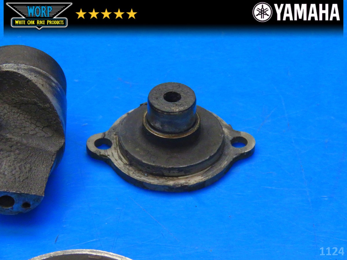 1992 YAMAHA WR200 UPPER EXHAUST POWER VALVE + COVERS 3XP-1131A-00
