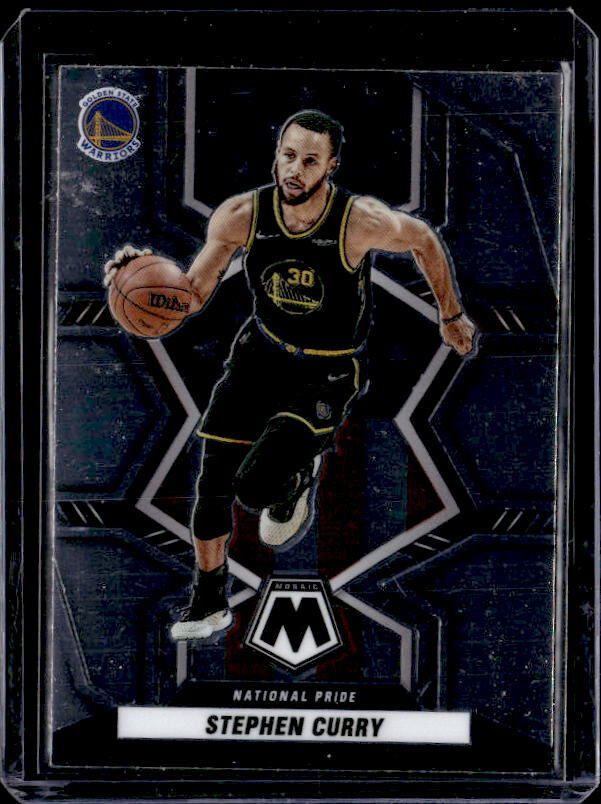 2021-22 Panini Mosaic #247 Stephen Curry