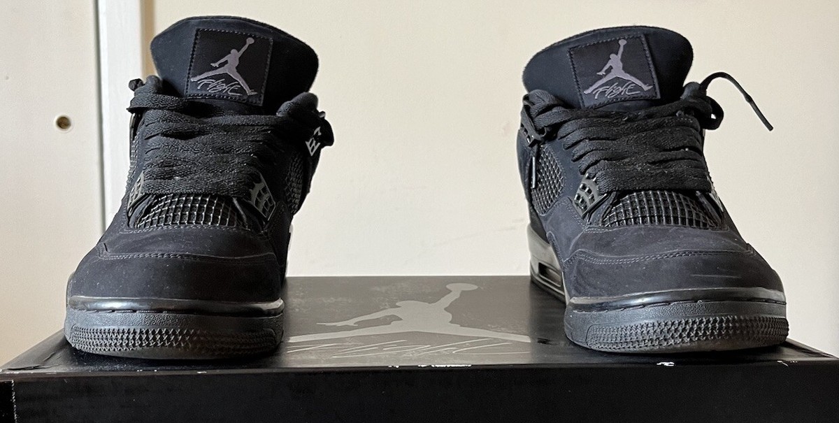 Air Jordan 4 Retro Black Cat - Men Size 11.5 US | eBay