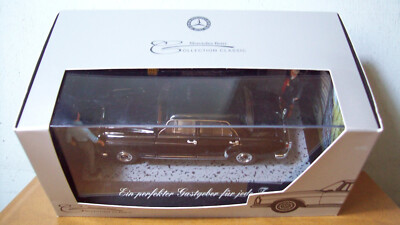 1/43 FALLER MEMORY CARS 4320 MERCEDES-BENZ 220 S (PONTON) TAXI IN BLACK DIORAMA