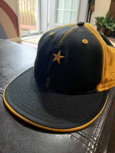 New Era Philadelphia Phillies 59FIFTY 7 1/8 hat black/gold - Picture 2 of 6