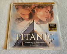TITANIC Laserdisc DiCaprio Winslet WIDESCREEN THX DOLBY New SEALED Laser Disc