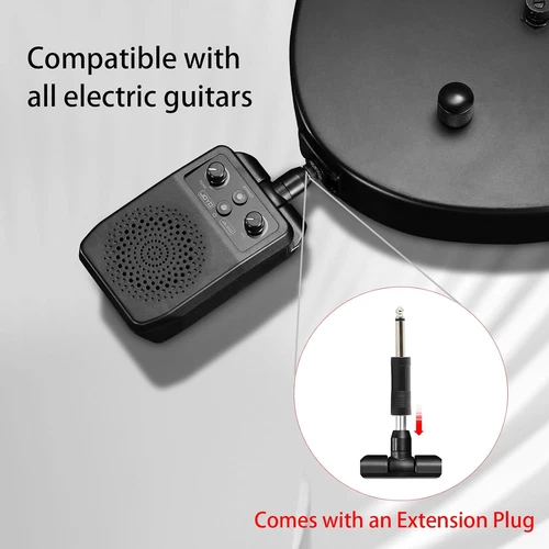 JOYO Mini Guitar Amp 5W Portable Small Electric Guitar Practice Amp Bluetooth Re - Picture 3 of 7