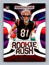 #RR-JBN 2024 Rookies & Stars Rookie Rush BASE ^ Jermaine Burton RC Bengals