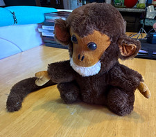 Dakin Vintage Monkey Plush Stuffed Animal 1973 Small 6-14 in MPN C0-1973