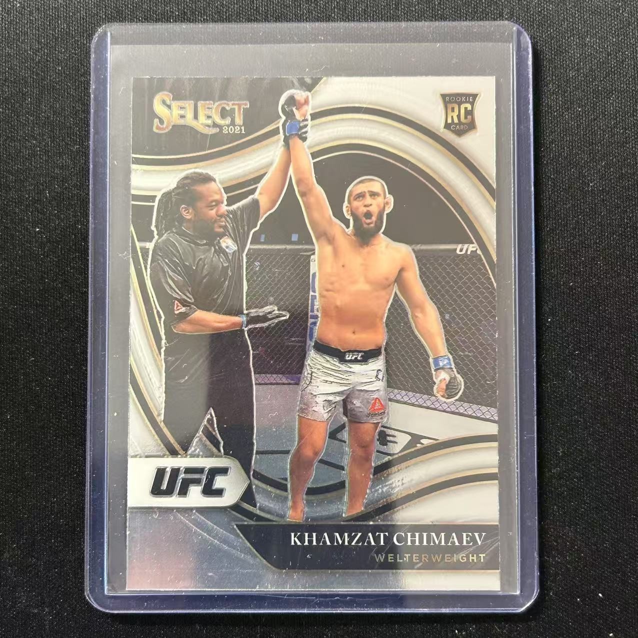 🃏2021 PANINI SELECT UFC OCTAGONSIDE RC KHAMZAT CHIMAEV #218