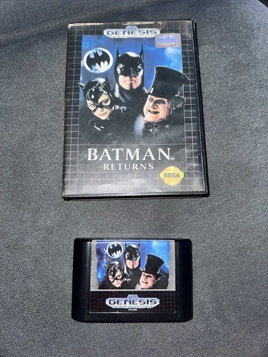 Batman Returns Sega Genesis No Manual