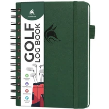 Golf Log Book – Small Training & Scorecard Journal – Pocket Notebook – Golf P...