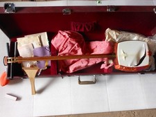 Shamisen Japanese Traditional Musical Instrument with Hard Case Bachi
