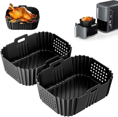 Air Fryer Silicone Liners for Ninja Double Stack SL401/DZ201/DZ401/DZ550