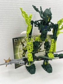 Lego Bionicle Glatorian Legends Vastus 8986 - Complete Figure With Manual DMG