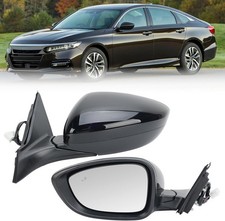 Left Driver Side Mirror 2018-2022 Honda Accord LX Sport Power Glass,Heated,with