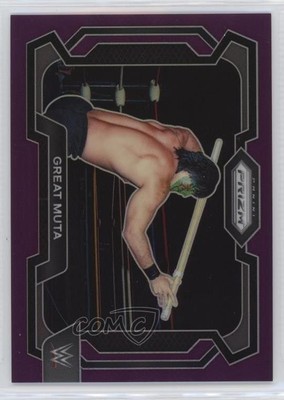 2024 Panini Prizm WWE Purple Prizm 42/149 Great Muta #74 10no