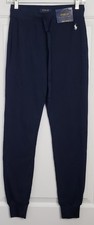 Polo Ralph Lauren Mens Navy Waffle Knit Sleep Jogger Pants - Size S - NWT