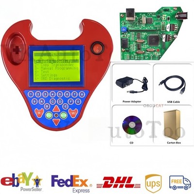 Latest V508 Super Smart Mini Zed Bull Car Transponder Key Program Chip Copy 