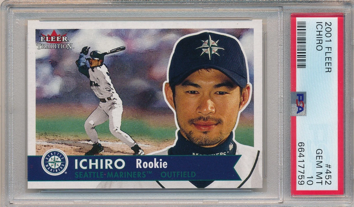 Fleer Ichiro Suzuki Seattle Mariners Baseball Sports Trading Cards