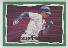 2020 Topps Gallery Modern Artists Green 63/250 Javier Baez #MP-22 04cw