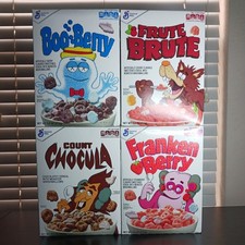 KAWS x General Mills Monsters Cereal 4 Pack