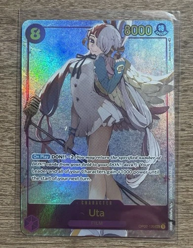 Uta (Alternate Art) OP02-120 Paramount War Foil