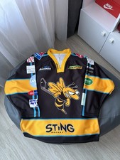 SARNIA STING HOCKEY JERSEY RHINO SHIRT SIZE 2XL #93 WOOLFIE