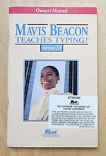 Mavis Beacon Teaches Typing Version 2.0 Owner's Manual 1991 w/ Ephemera