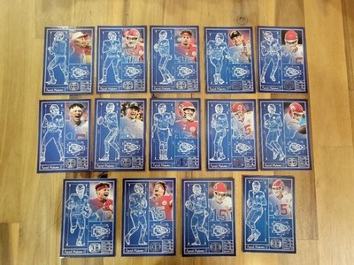2025 Panini Icon Touchdown Architect Patrick Mahomes   14  Card Complete Set