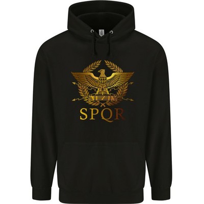 Fitness Training Top Gewichtheben Spqr Römische Kinder Kapuzenpullover