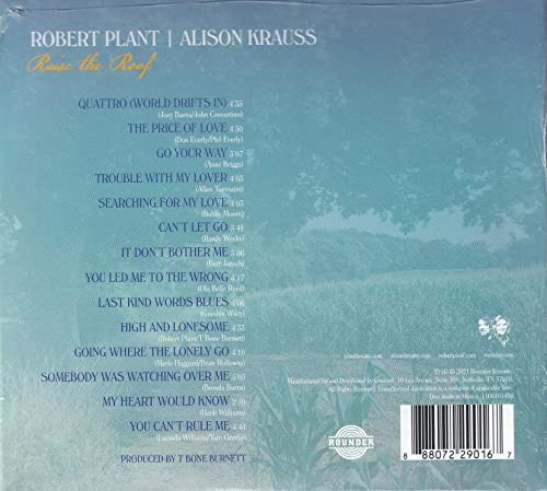 ROBERT PLANT & ALISON KRAUSS Raise The Roof LIMITED EDITION EXPANDED TARGET CD