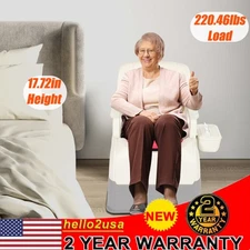 Portable Bedside Toilet Chair Shower Commode Seat Bathroom Potty Stool Adult