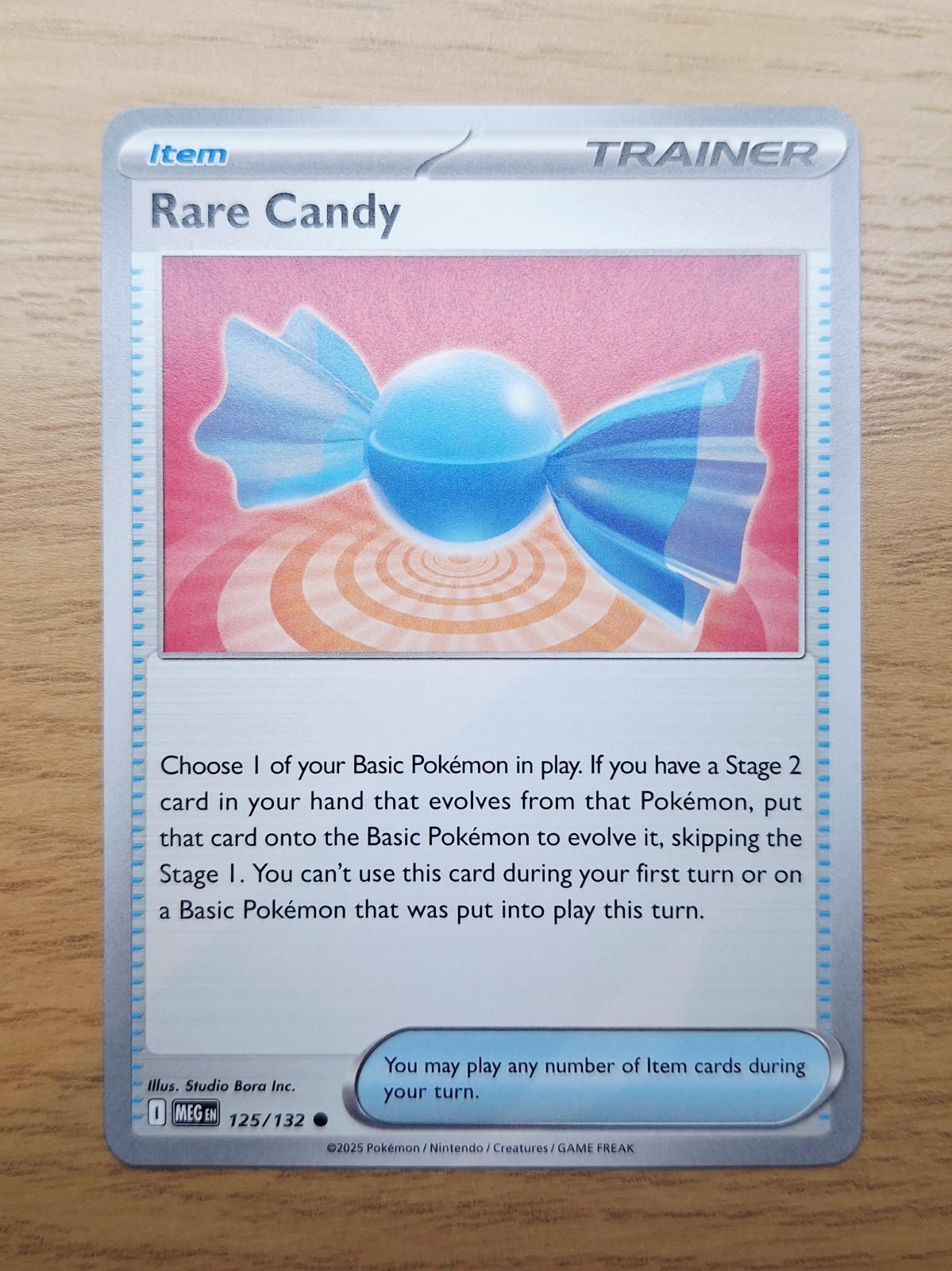 Rare Candy 125/132 - Mega Evolution - Pokemon - NM/M English