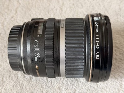 Canon EF-S 10-22mm f/3.5-4.5 USM Zoom Lens (Caps, Box & Instructions included)