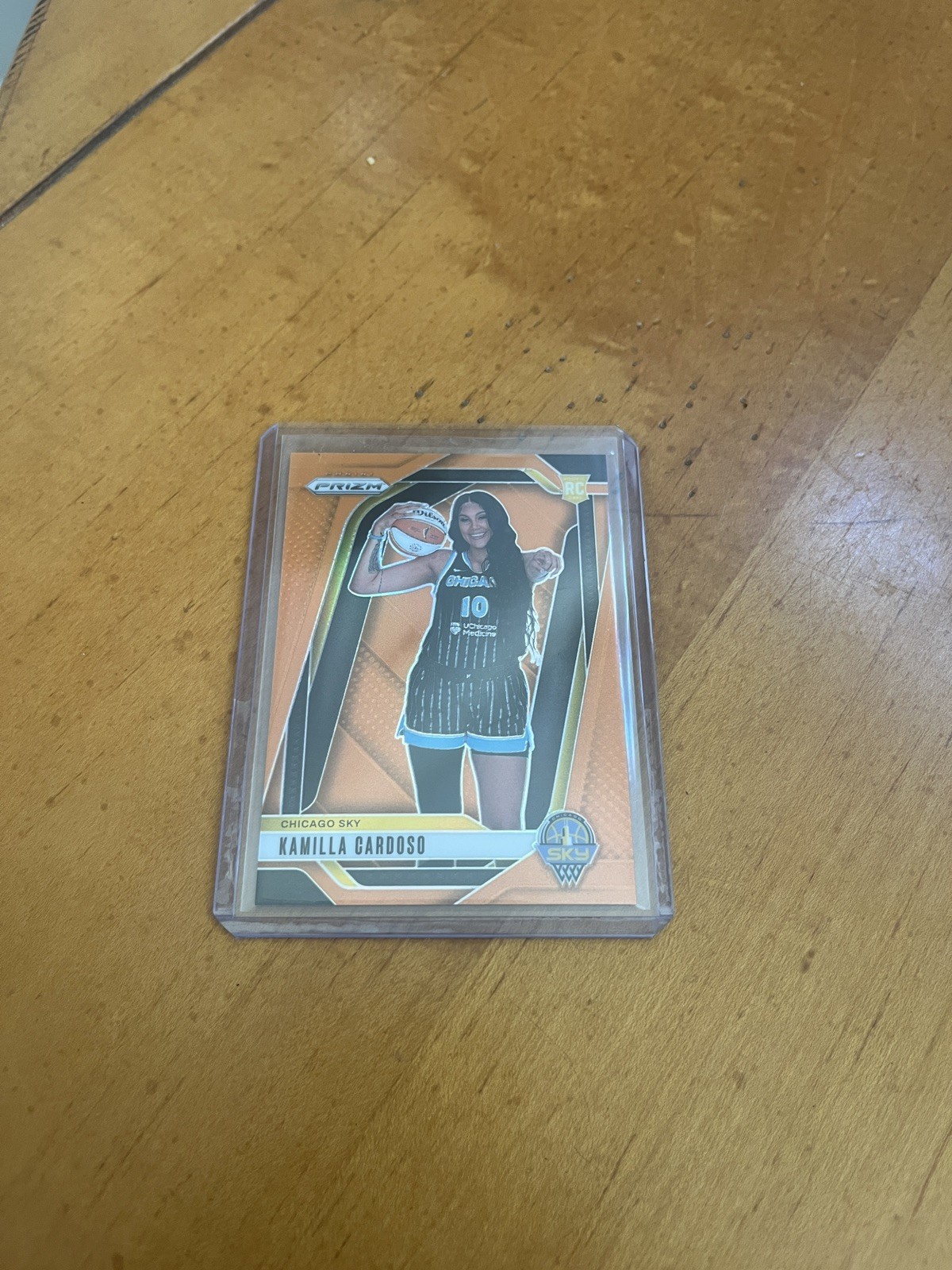2024 Panini Prizm WNBA - Kamilla Cardoso #149 Orange Prizm /99 (RC)