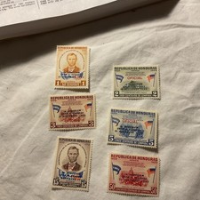 HONDURAS-(-1964-)-Sc. # C325-C330-IN MEMORIAM J.F.KENNEDY-Complete Set-MNH-#H13