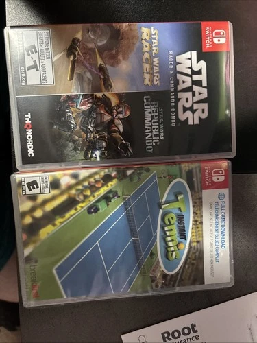 Star Wars Racer and Republic Commando Combo (Nintendo Switch) + Instant Tennis