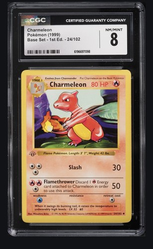 Charmeleon (1st Edition) graded CGC 8 for sale on eBay