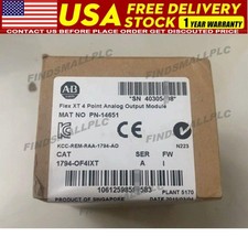 New Allen Bradley 1794-OF4IXT Flex XT 4-Point Analog Output Module US Free Tax