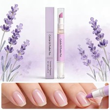 3-In-1Cuticle Oil Pusher Pen, Ceramic Cuticle Oil Cuticle Pusher Nail Oil Pen fo