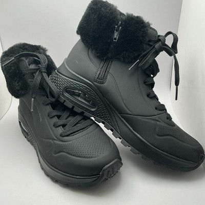 Skechers Street Uno Rugged Fall Air Women s Sneaker Boots Size 8