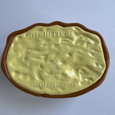 LITTLE TIKES INTELLITIKES Kitchen FISHER PRICE FUN FOOD CRUSTY BREAD SLICE Rare