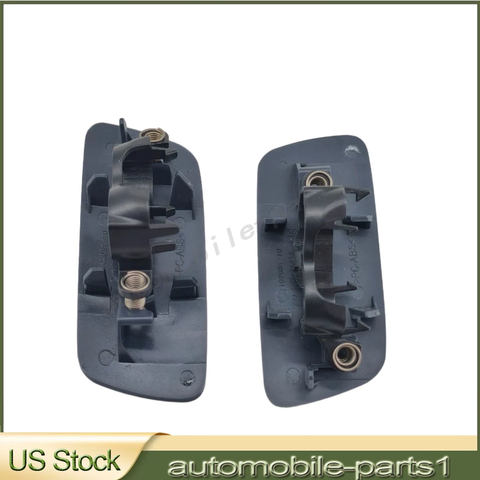 2 Pcs For 2010-2018 Rolls-Royce Ghost Front LH+RH Headlight Washer Nozzle Cover