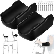 Universal Replacement Armrest Pads for Upright Walkers - Ergonomic Arm Support 2