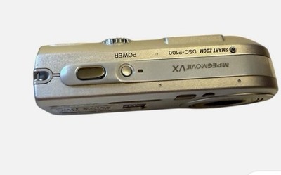 Sony Cyber-shot DSC-P100 5.1MP Digital Camera - Silver for sale