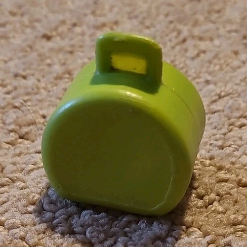 Fisher-Price Little People Green Suitcase Vintage Toy Accessory