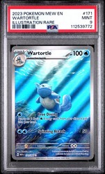 Wartortle 171/165 Scarlet & Violet 151 Illustration Rare Holo