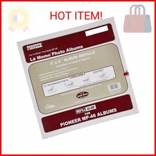 Pioneer Memo Pocket Album Refill 4-Inch by 6-Inch for mp-46 albums, White