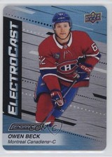 2023-24 Upper Deck Engrained ElectroCast Owen Beck #EC-38 1se8