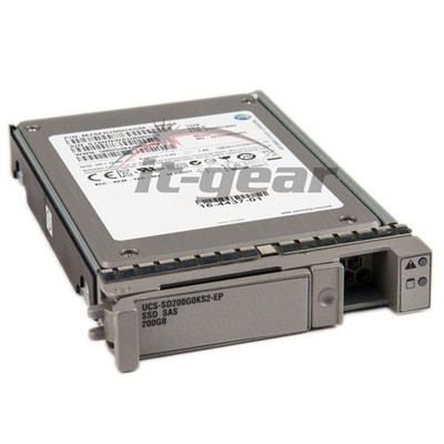 Cisco UCS UCS-SD200G0KS2-EP 200GB SAS Solid State Drive SSD
